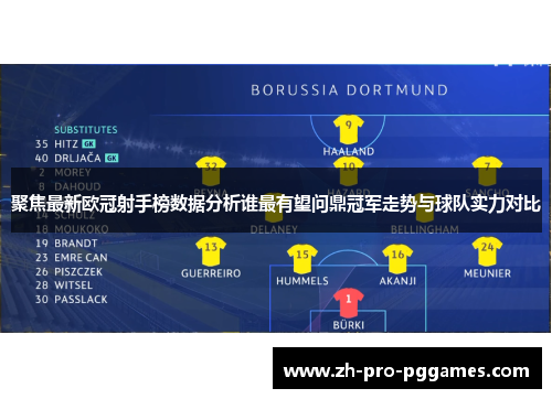 聚焦最新欧冠射手榜数据分析谁最有望问鼎冠军走势与球队实力对比